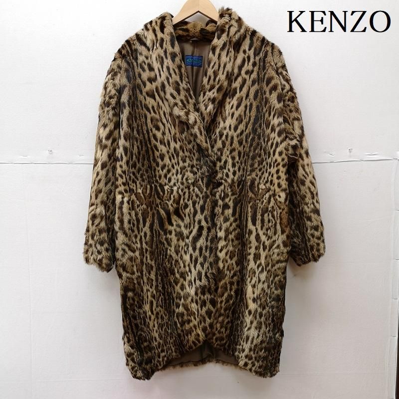 KENZO ケンゾーフォックスコート毛皮