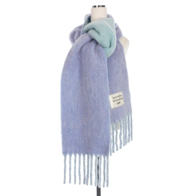 アクネ ストゥディオズ Acne Studios ロゴラベル付きフリンジ