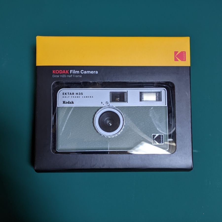 レビューを書けば送料当店負担 新品未開封 Kodak EKTAR H35 セージ