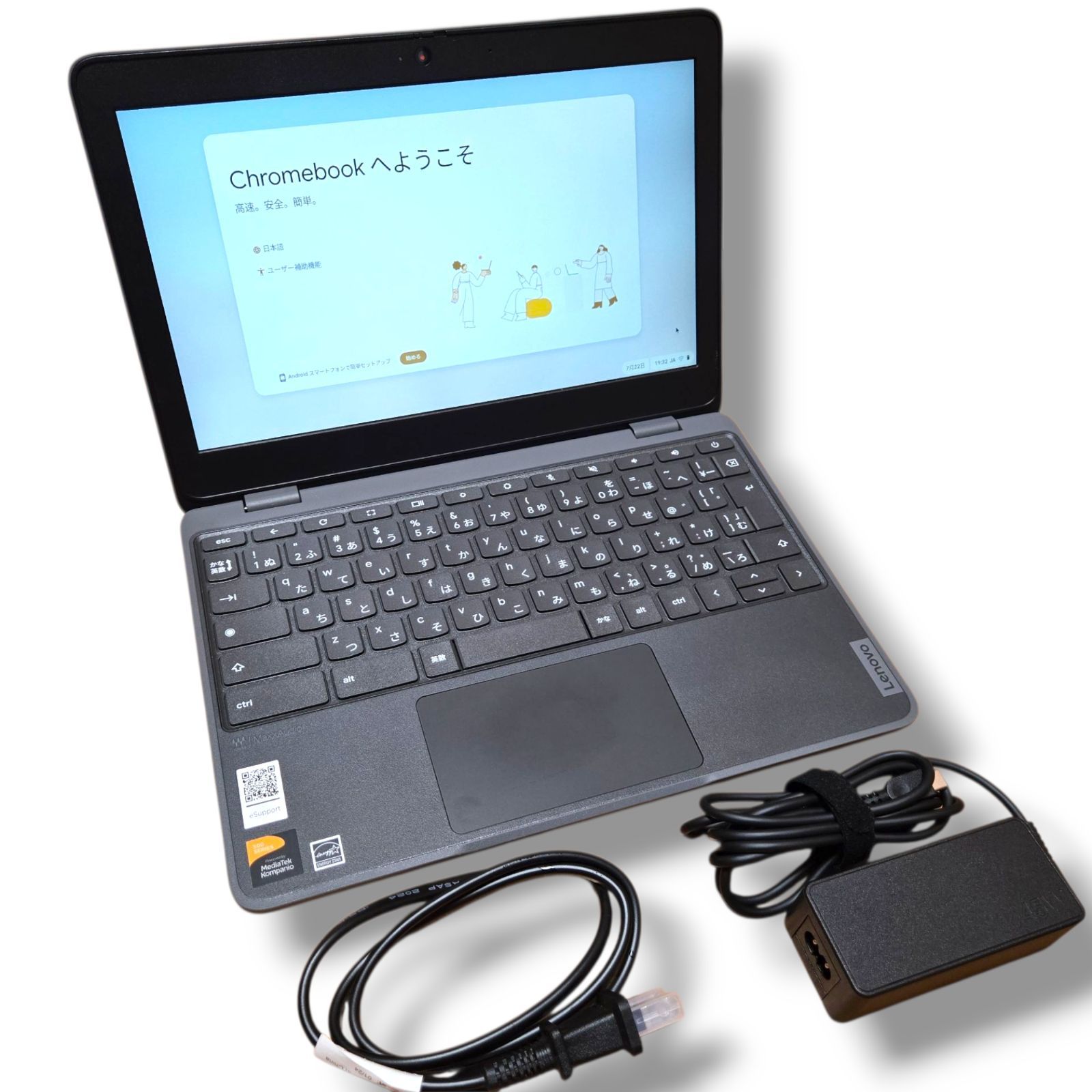 No.2412 Chromebook クロームブック 100e 11.6インチ MediaTek Kompanio 520 82W0000FJP