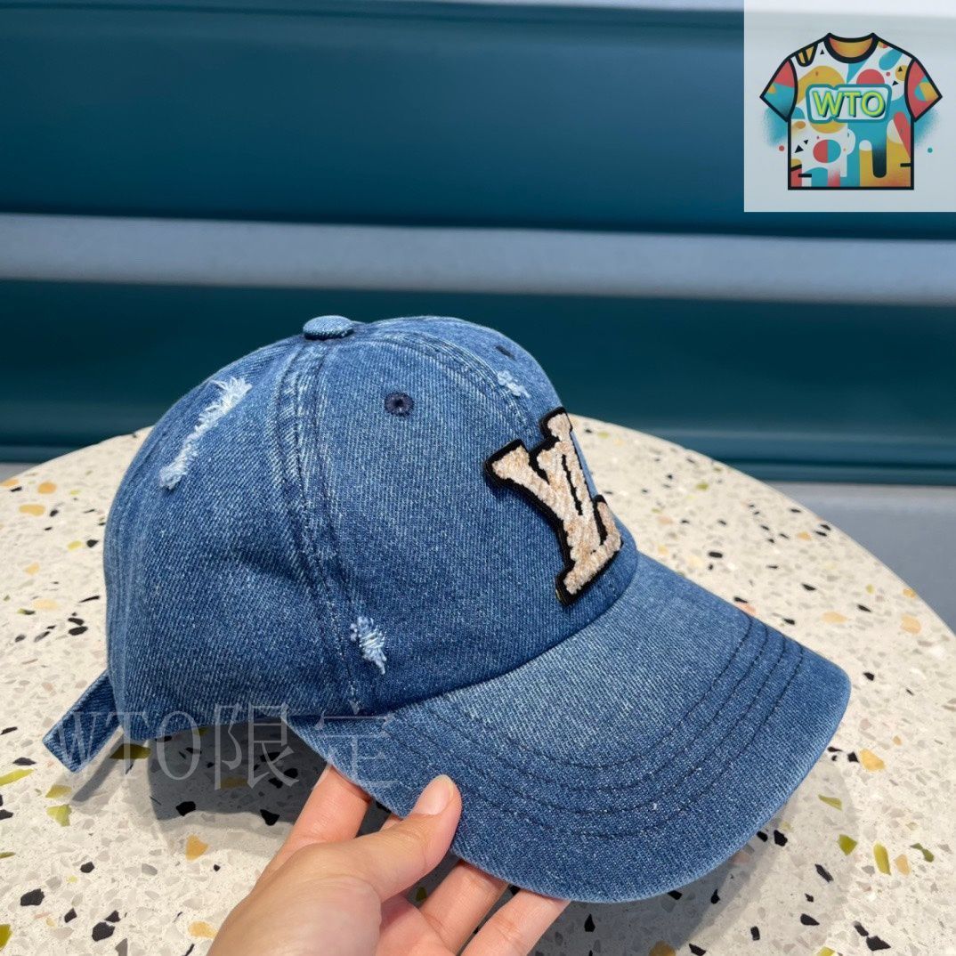 Louis Vuitton デニム柄 ベースボールキャップ 今日特価】LV 新作 デニム 刺繍 ベースボールキャップ - メルカリ