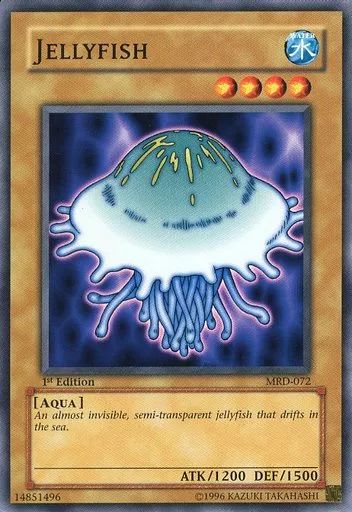 遊戯王 海月ジェリーフィッシュ 中古】遊戯王 MRD-072[N]：Jellyfish/海月-ジェリーフィッシュ- - メルカリ