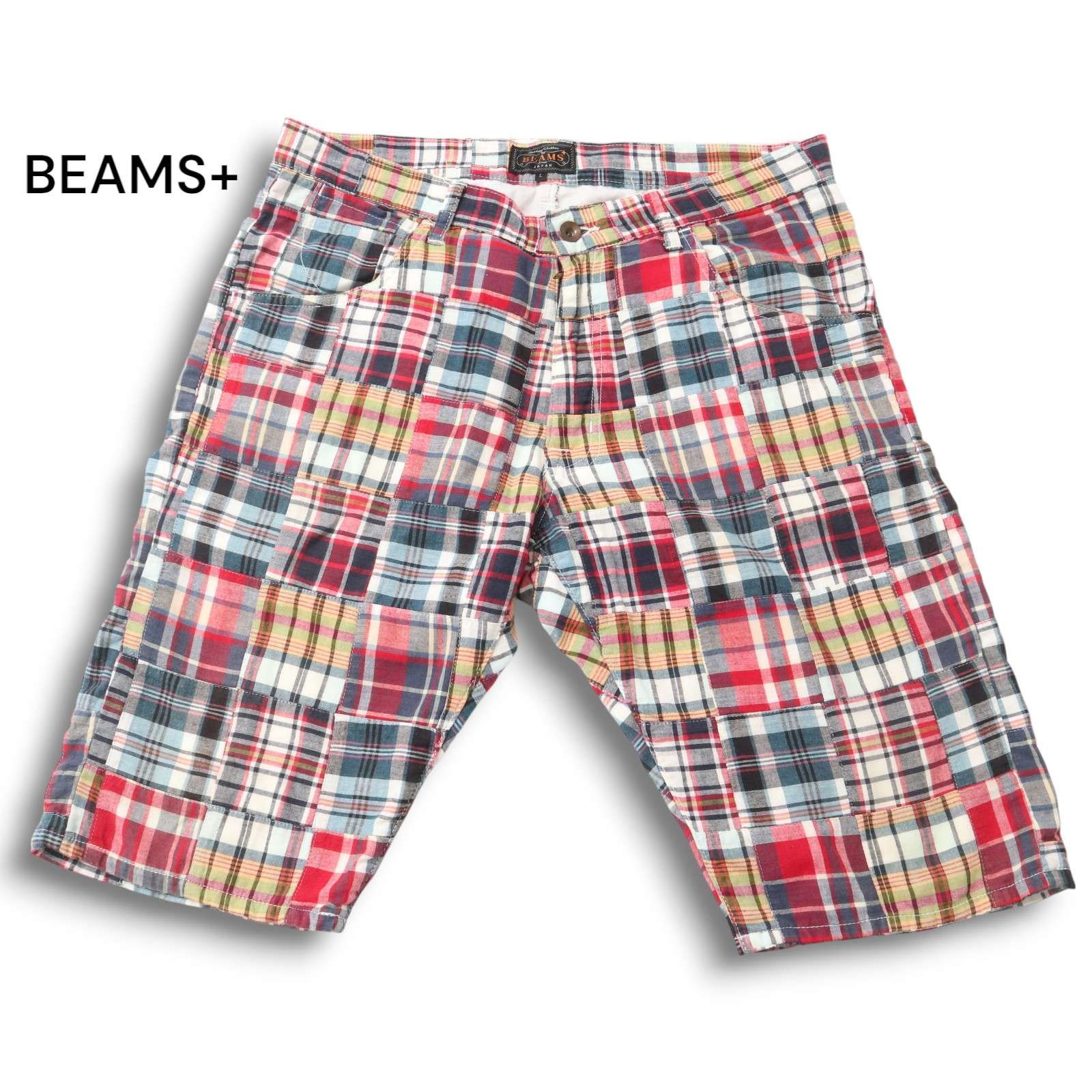 ビームスプラス　マドラスパッチワークパンツ BEAMS PLUS（ビームスプラス）の「BEAMS PLUS / パッチワーク