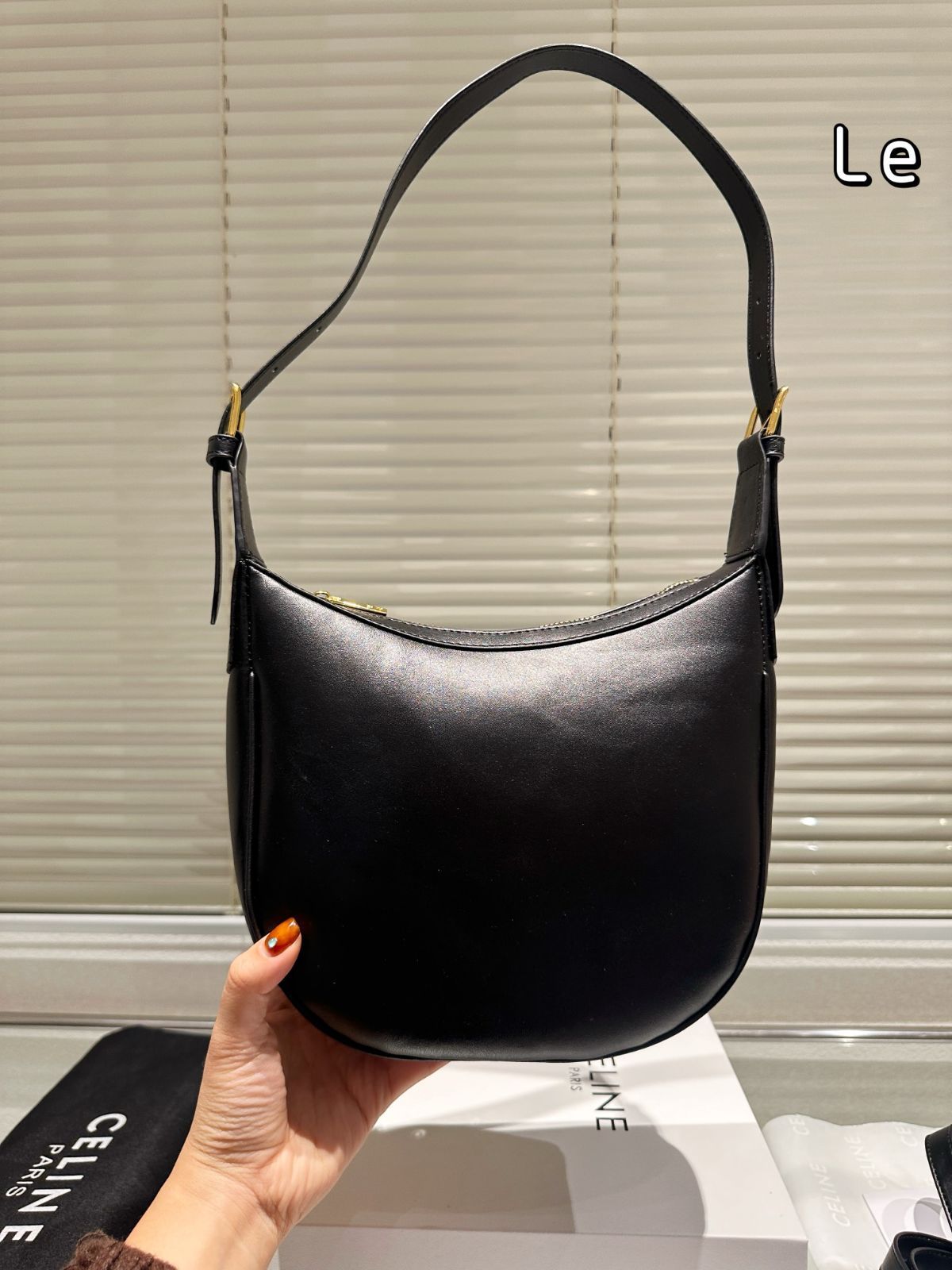 CELINE ボストンバッグ CELINE】セリーヌ トリオンフ スモール ボストンバッグ (CELINE