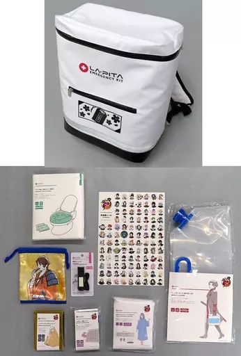 中古】グッズセット 集合 始まりの防災セット 「刀剣乱舞-ONLINE