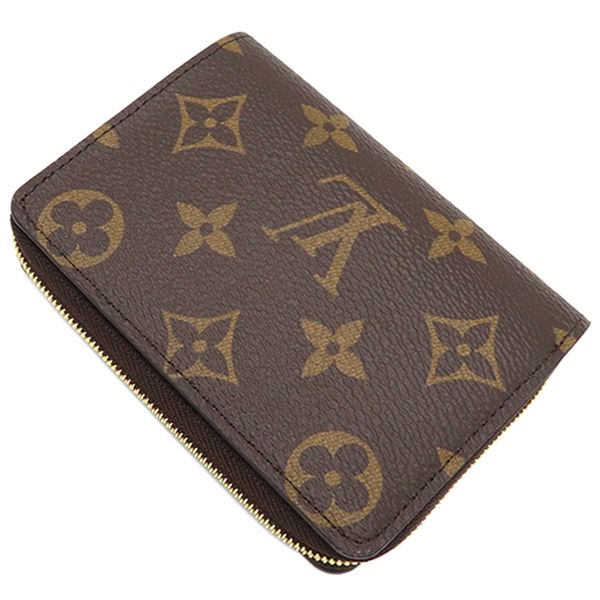 ルイヴィトン LOUIS VUITTON 二つ折り財布 ポルトフォイユ ルー モノグラムリバース モノグラムリバース ゴールド金具 茶 コンパクト財布  M81461 RFID 【箱】【中古】 - メルカリ