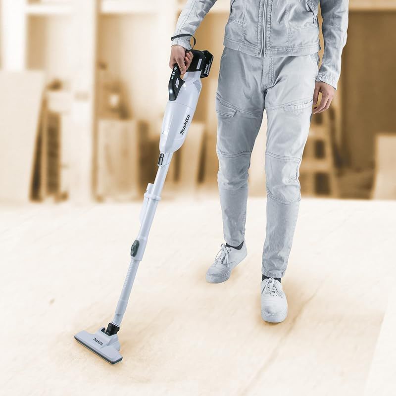 マキタ Makita 充電式クリーナ 白 18V バッテリ 充電器別売 CL284FDZW