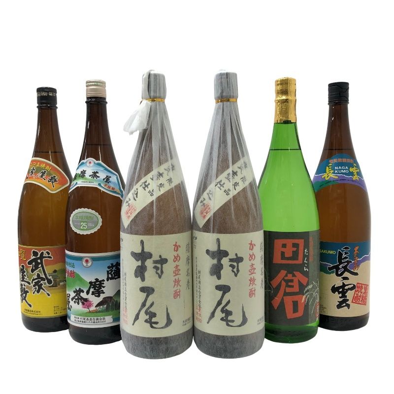 村尾 1800ml 6本 未開栓 焼酎 希少 村尾 1800ml 6本 未開栓 焼酎 希少