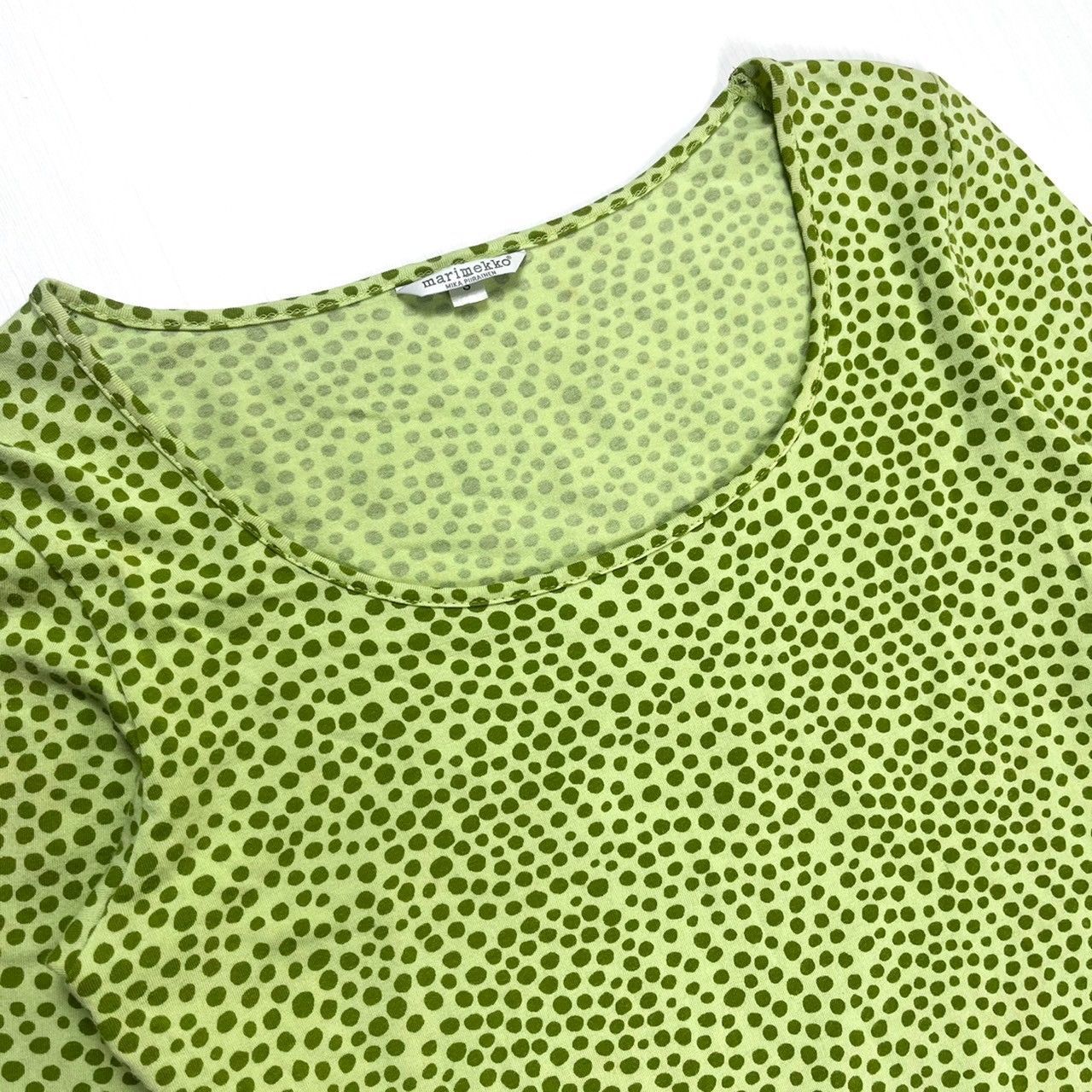 marimekko マリメッコ ランダムドット ミニワンピース チュニック 水玉  