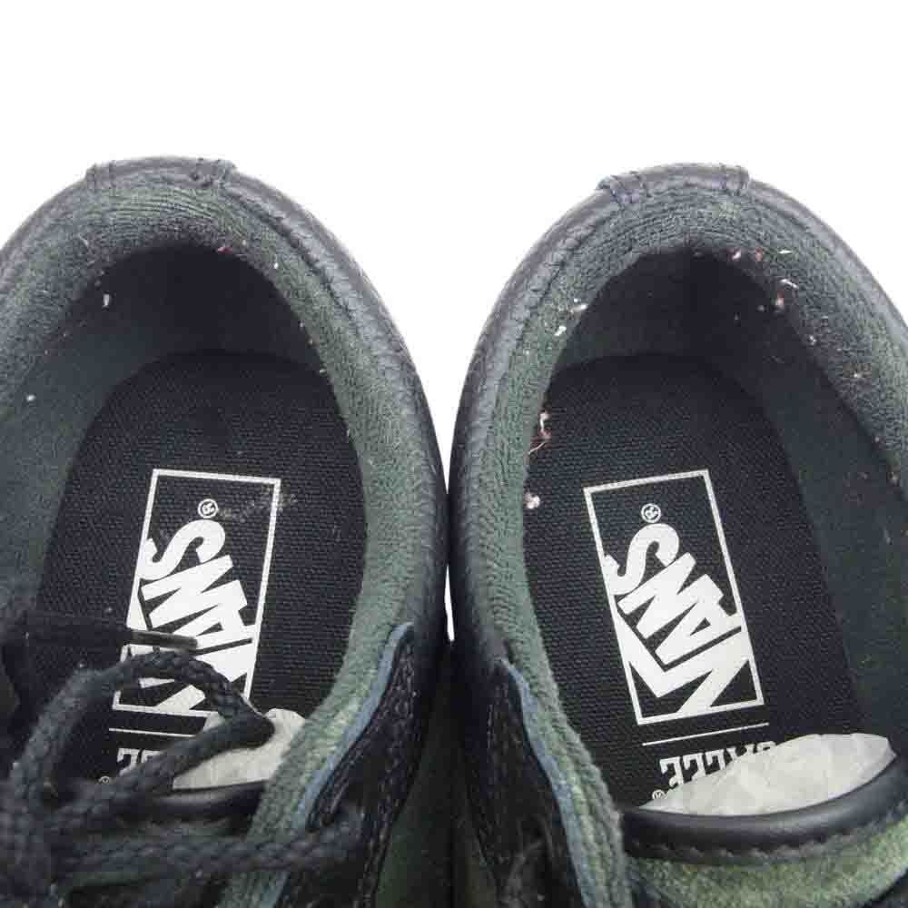 CALEE キャリー ×VANS Ratt Black バンズ ローカット スニーカー カーキ系 ブラック系 28cm【中古】 CALEE キャリー ×VANS Ratt Black バンズ ローカット スニーカー