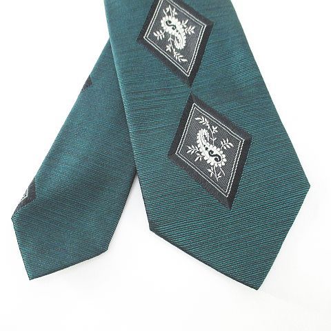 Dominique France ドミニクフランス 総柄ネクタイ フランス製