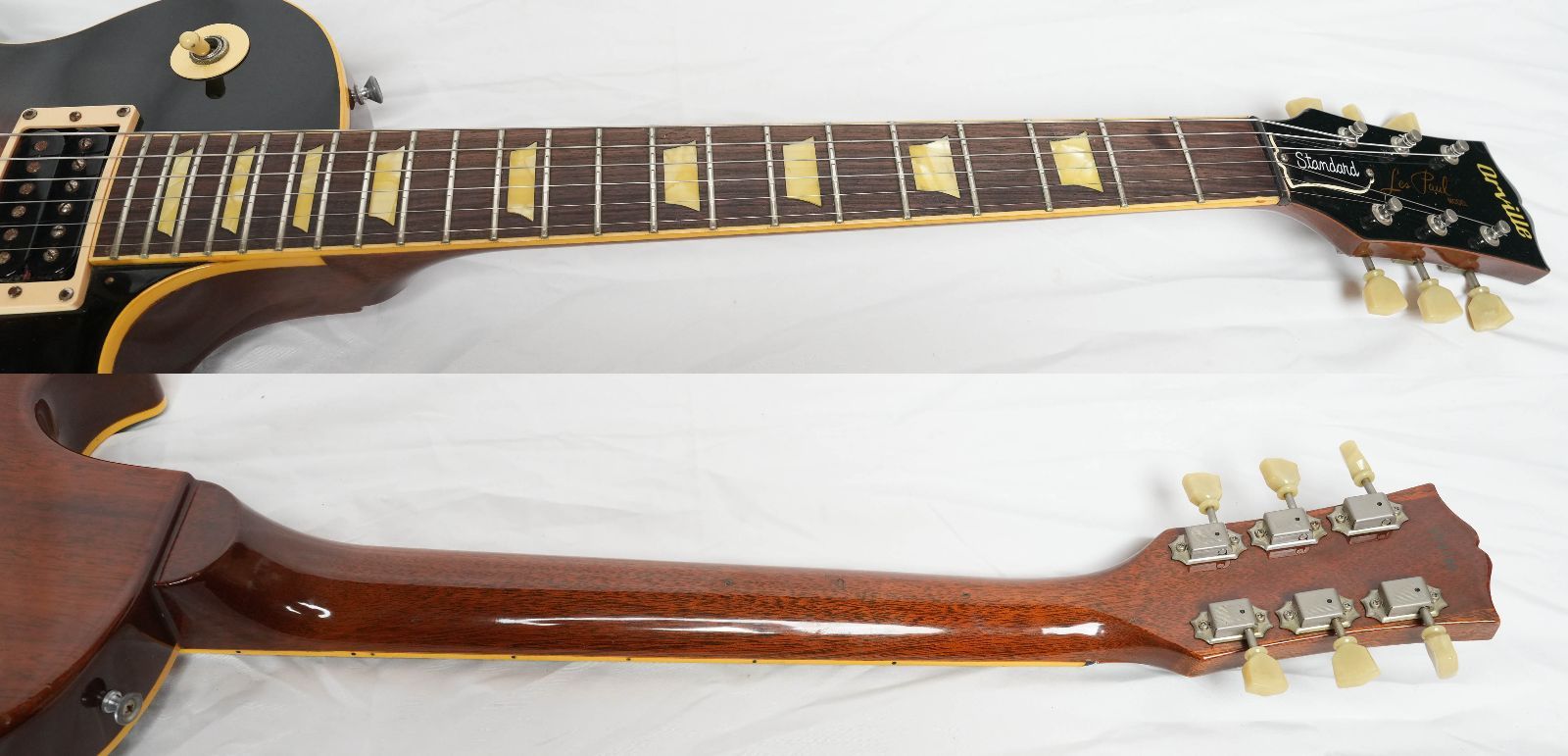 ☆Orville LPS-85F VS レスポールスタンダード フォトフレイムトップ