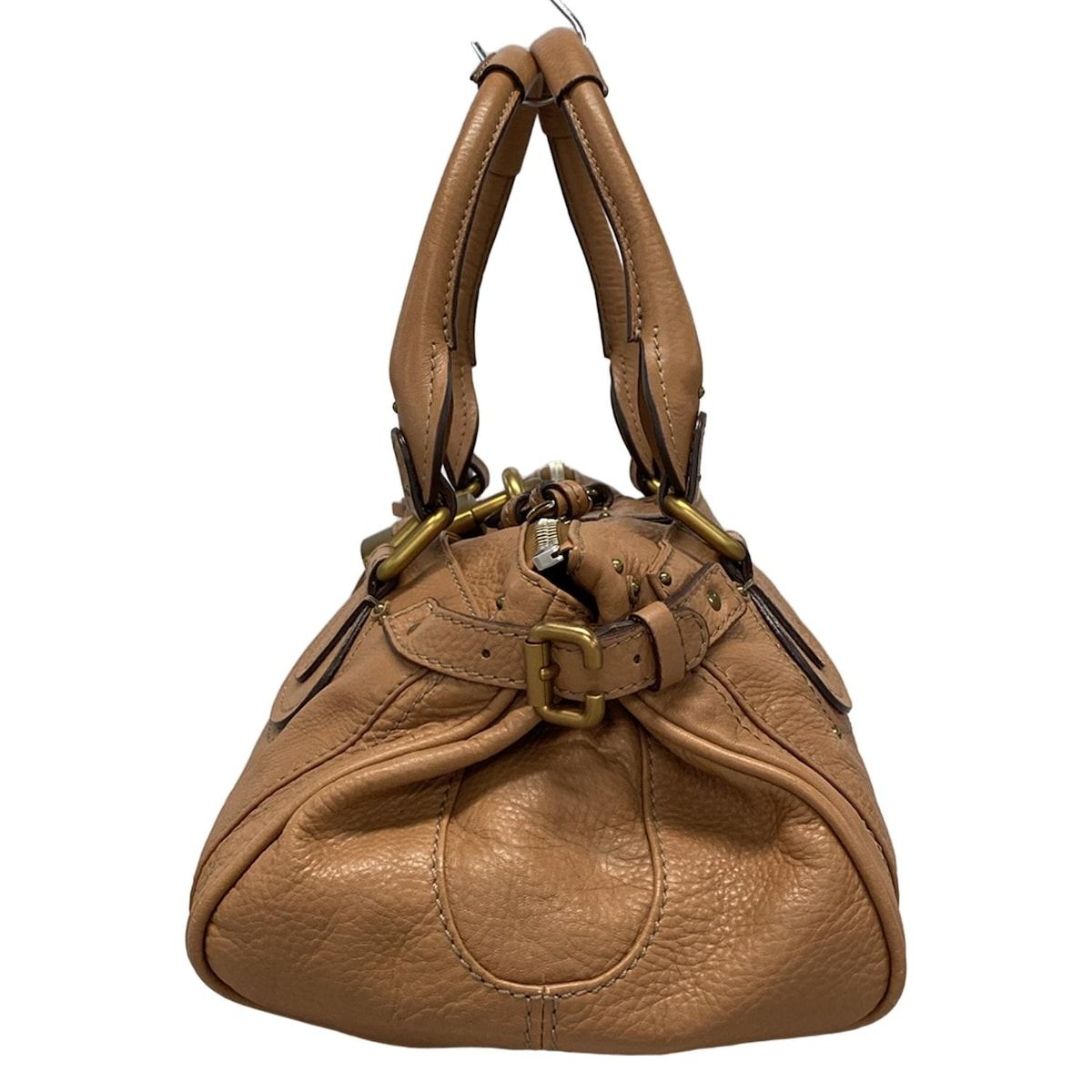 Chloe(クロエ) ハンドバッグ パディントン ブラウン レザー