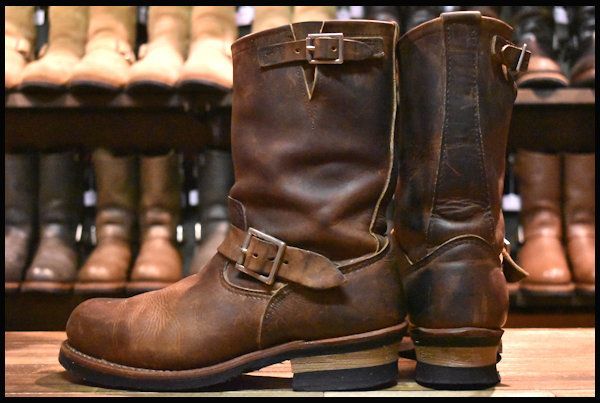 8.5D 良品 08年】レッドウィング 2972 エンジニア 茶 カッパー ラフ