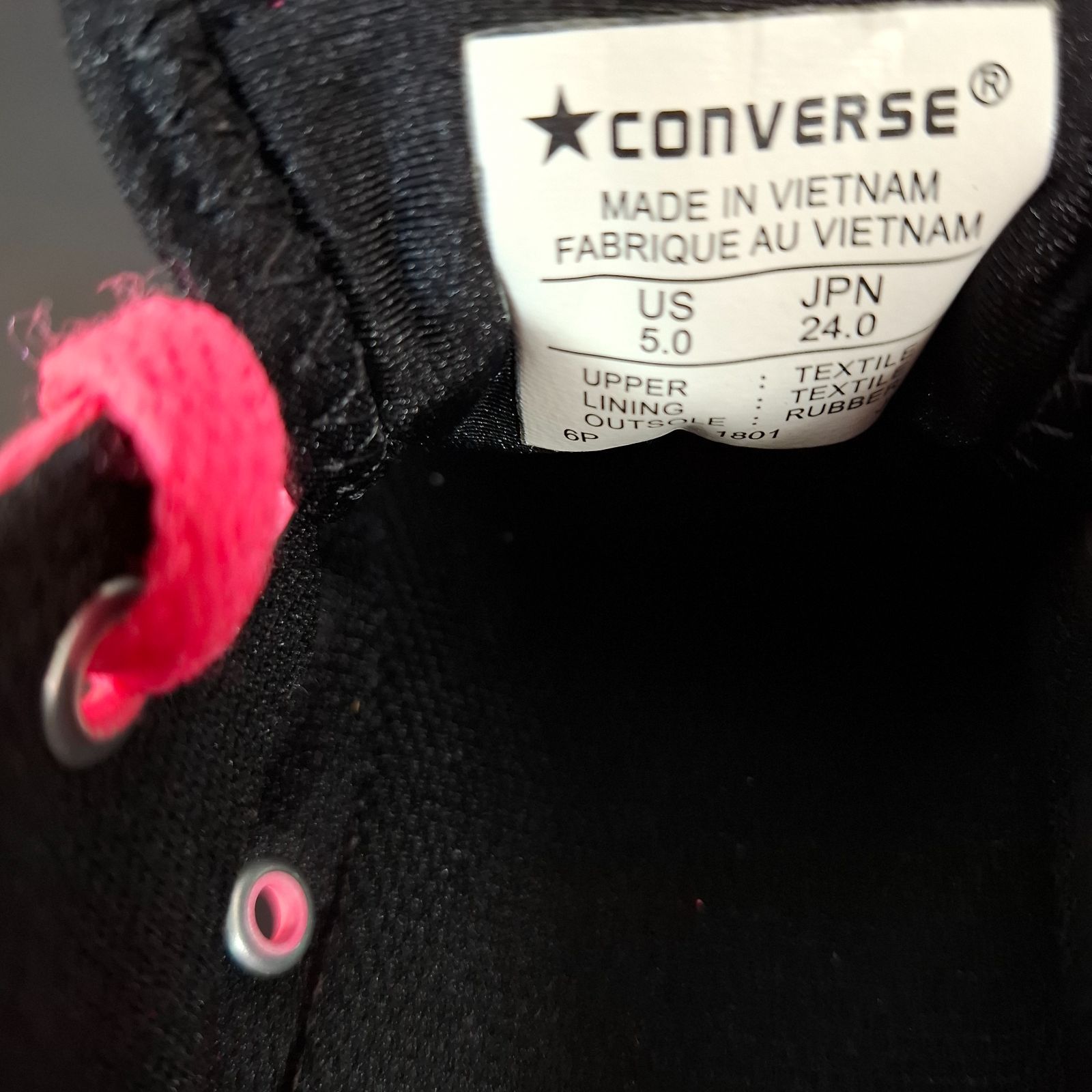 24㎝　限定　カラー　ピンク　CONVERSE　スニーカー　　レディース