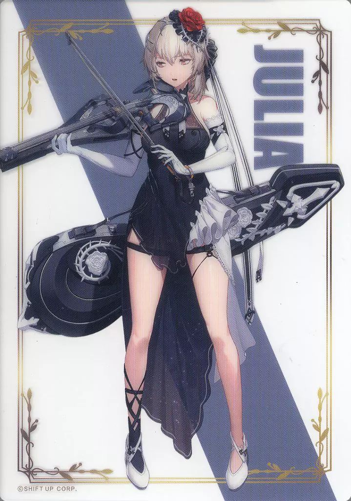 勝利の女神 NIKKE モダニヤ クリアブロマイド アニス 箔押し レア 希少