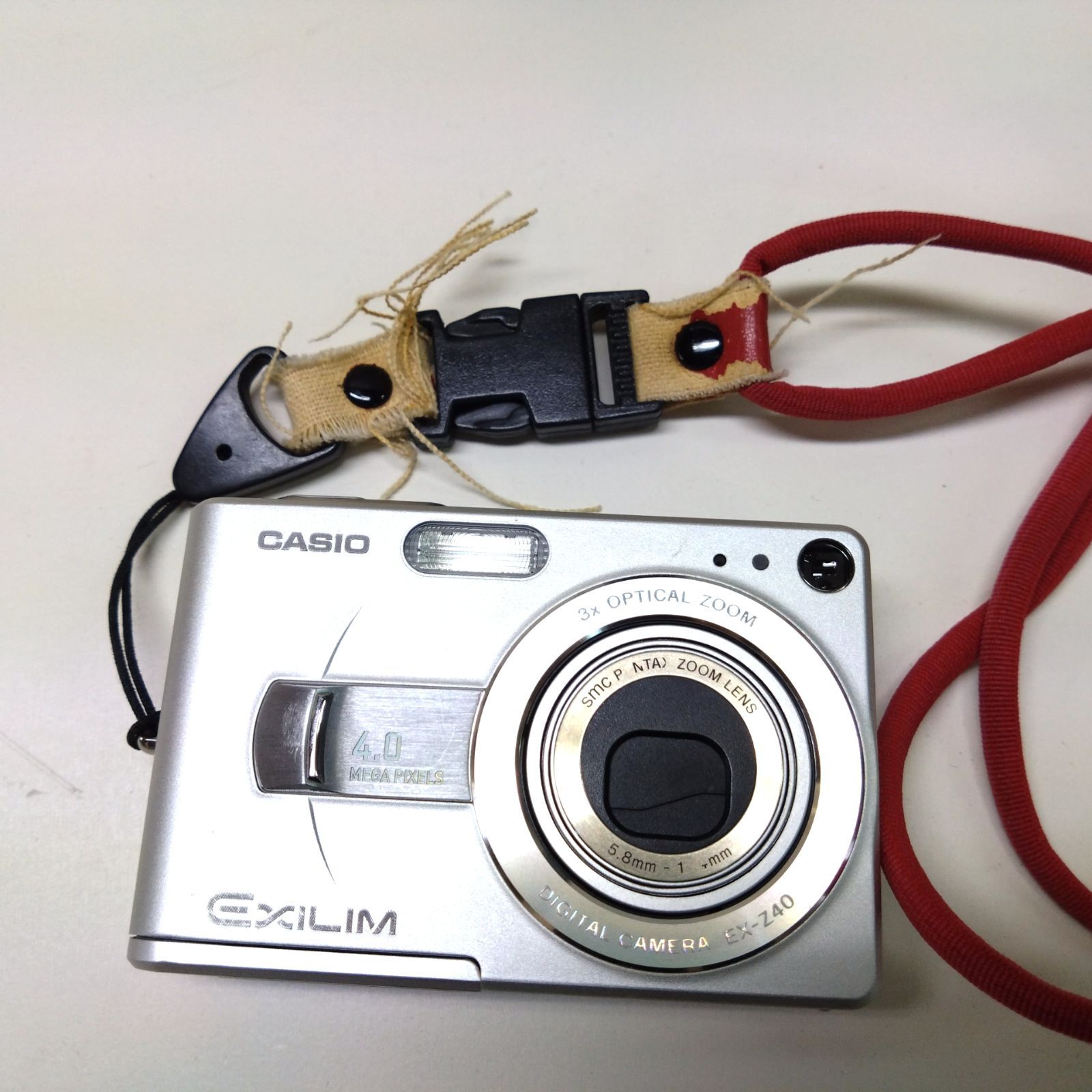 44 【ジャンク】CASIO EXILIM EX-Z40 デジタルカメラ 説明書 あり