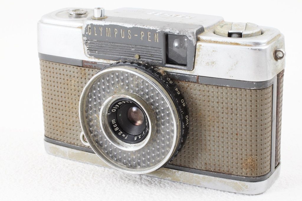 格安 OLYMPUS オリンパス PEN-EE フィルムカメラ レトロ - メルカリ