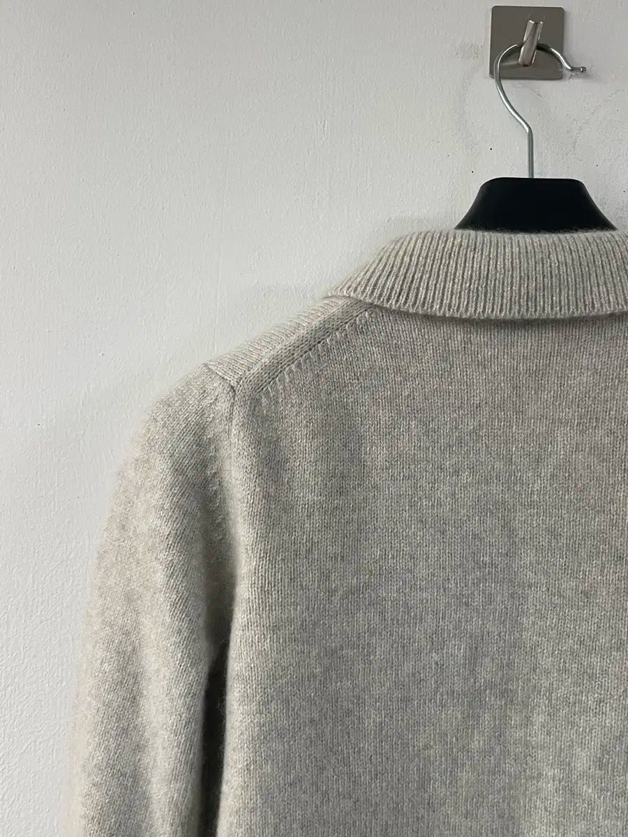カーディガン グレー