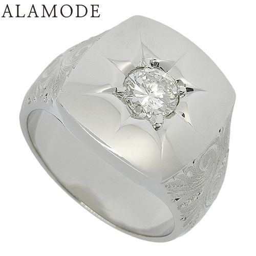 プラチナ印台リング14.3g【ダイヤモンド0.36ct、プラチナPt900】 楽天市場】印台 リング プラチナ 指輪 メンズリング