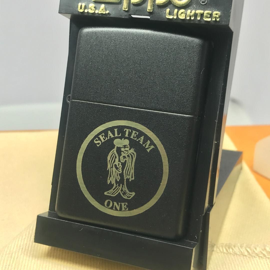 未使用☆ ZIPPO ☆ オイルライター SEAL Team One USA - メルカリ