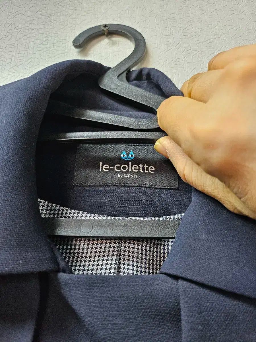 le ー colette トレンチコート /ネイビー - メルカリ