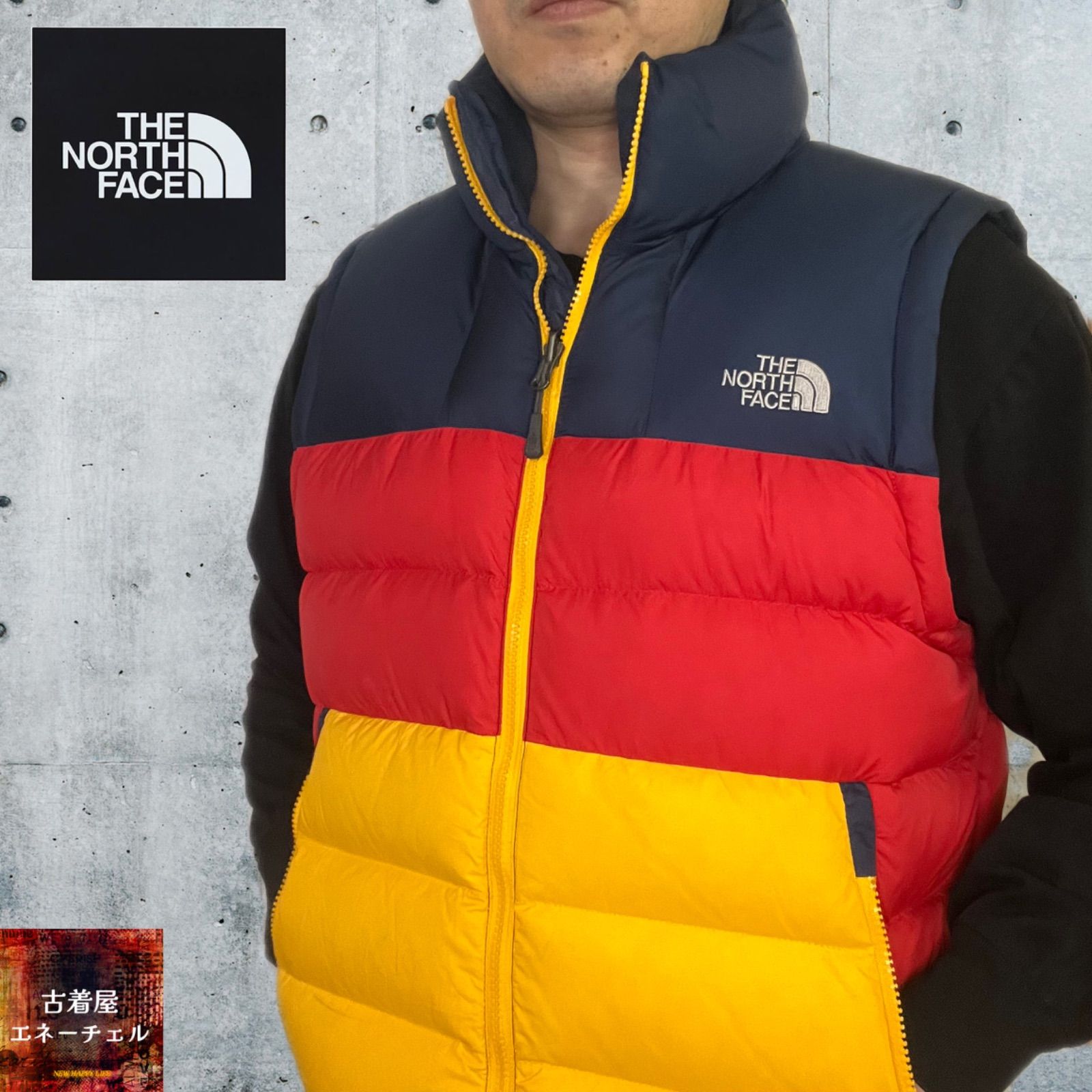 ザノースフェイス North Face ヌプシ ダウンベスト US規格 minnade