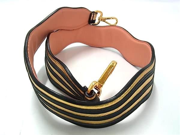 □美品□ FENDI フェンディ ストラップユー レザー バッグ用