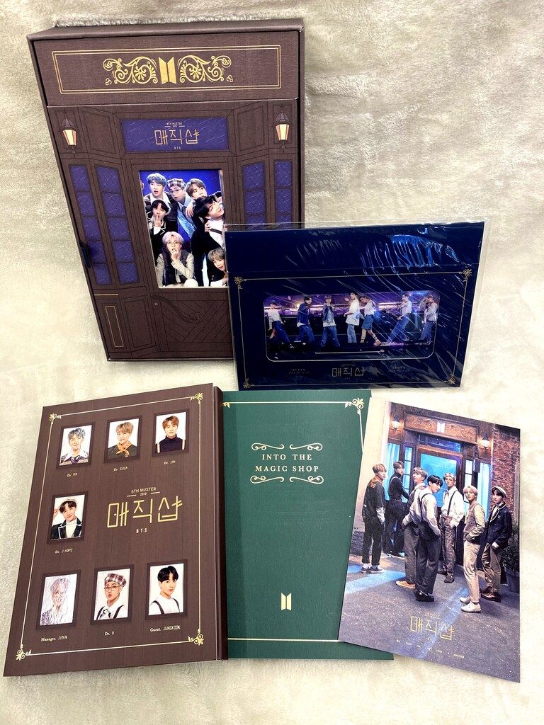 BTS MAGIC SHOP 日本公演 DVD BTS DVD日本盤 5TH MUSTER 2019 MAGIC