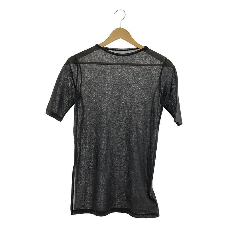 【新品】  PHEENY / フィーニー | 2023AW | Cotton nylon seer long sleeve Tシャツ | F | ブラック | レディース 新品】 PHEENY / フィーニー | 2023AW | Cotton nylon seer long