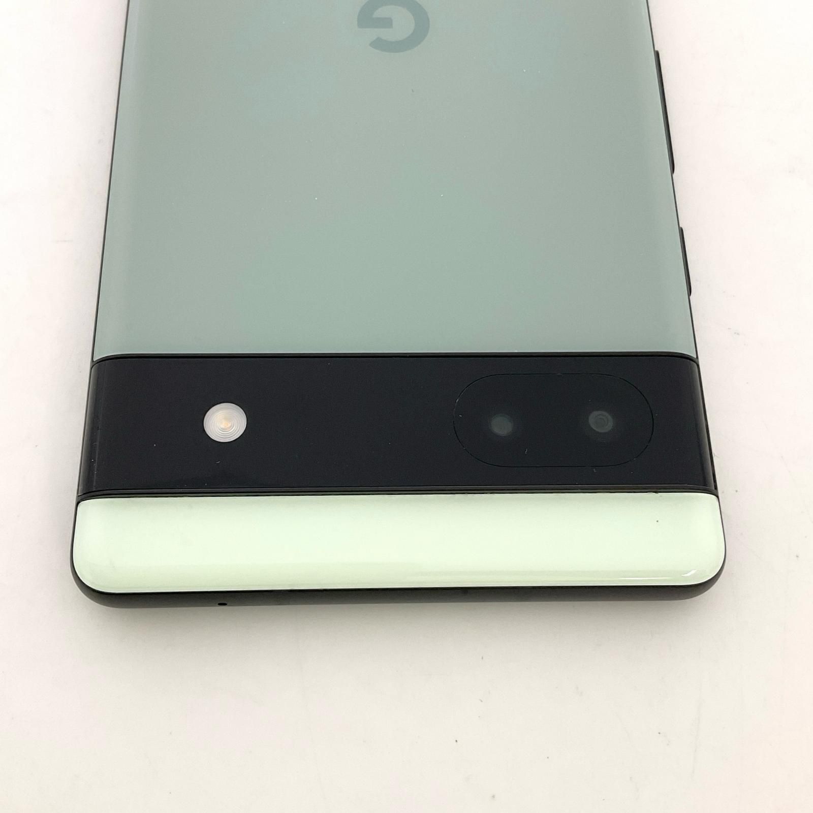 Google Pixel 6a 128GB sage（セージ） au GB17L 白ロム 動作