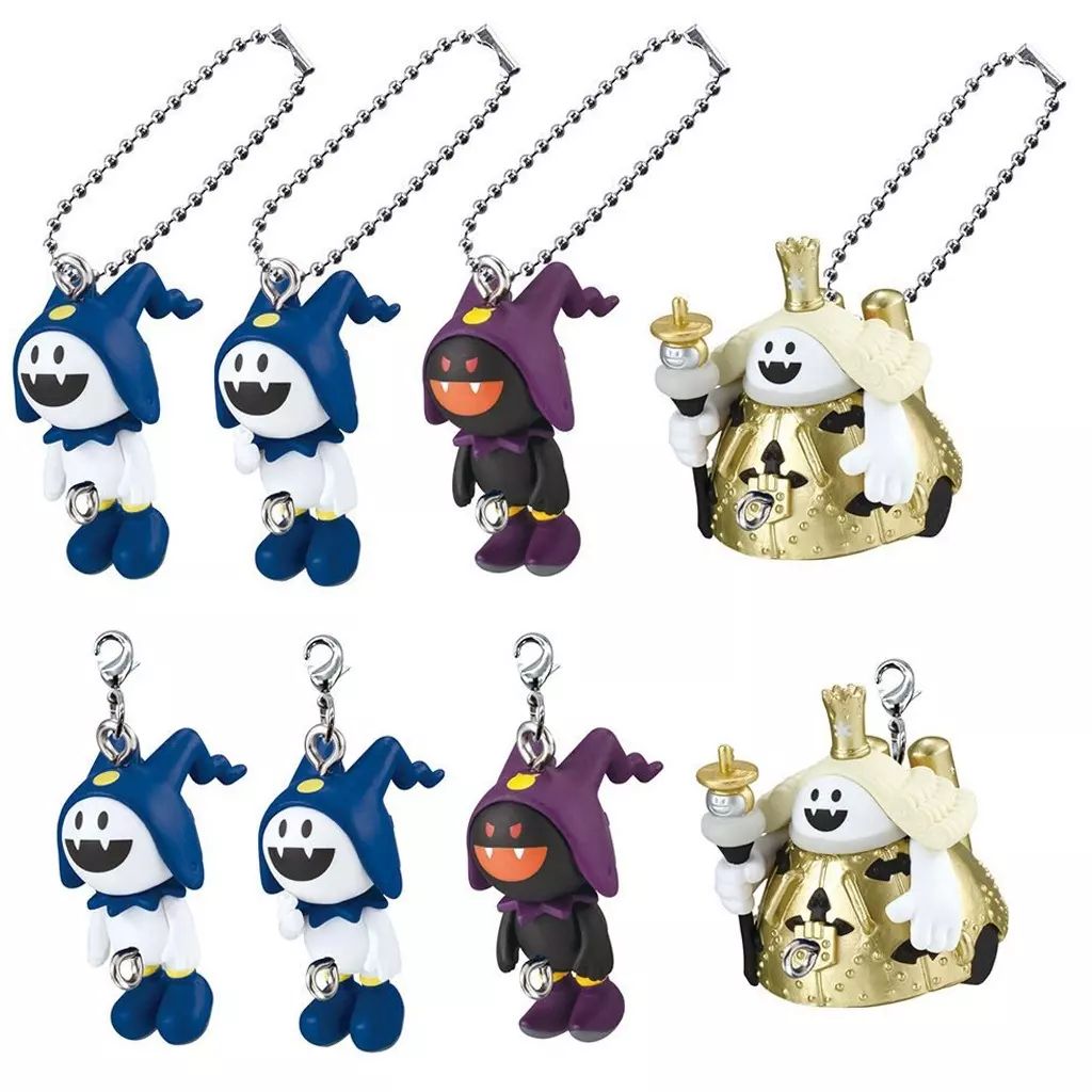 真・女神転生シリーズ つまんでつなげてマスコット 全8種セット キーホルダー 全8種セット 「『真・女神転生』シリーズ つまんでつなげ