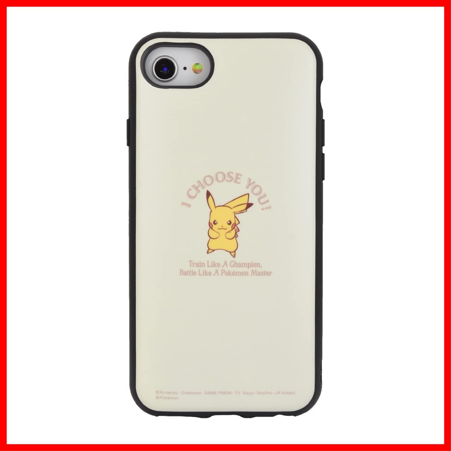 【フォロー割】グルマンディーズ ポケットモンスター IIIIfit iPhoneSE(第3世代/第2世代)/8/7/6s/6 (4.7インチ) 対応ケース ピカチュウ POKE-765B