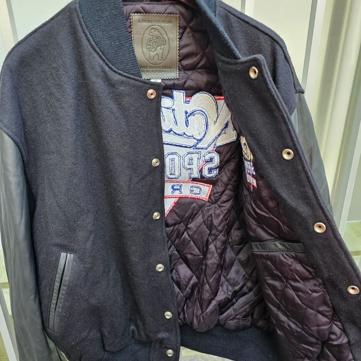 US古着】80~90s USA製 Golden Bear Stadium Jacket | 80~90年代 USA製 