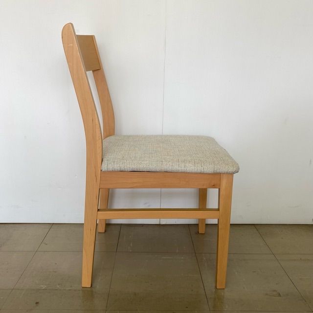 ニトリ　ダイニングチェア(ビークSP LBR) 配送不可、現地引取のみ、リユース品】ニトリ DCビークSP LBR