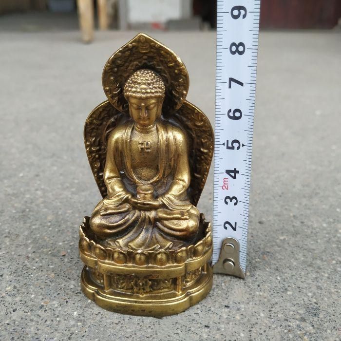 釈迦仏像 銅器 文房具 茶道具 重厚 極細工 工芸品 美術品 置物 銅器 銅像 銅仏 釈迦仏仏像 鎮宅辟邪 工芸品 美術品 置物 - メルカリ