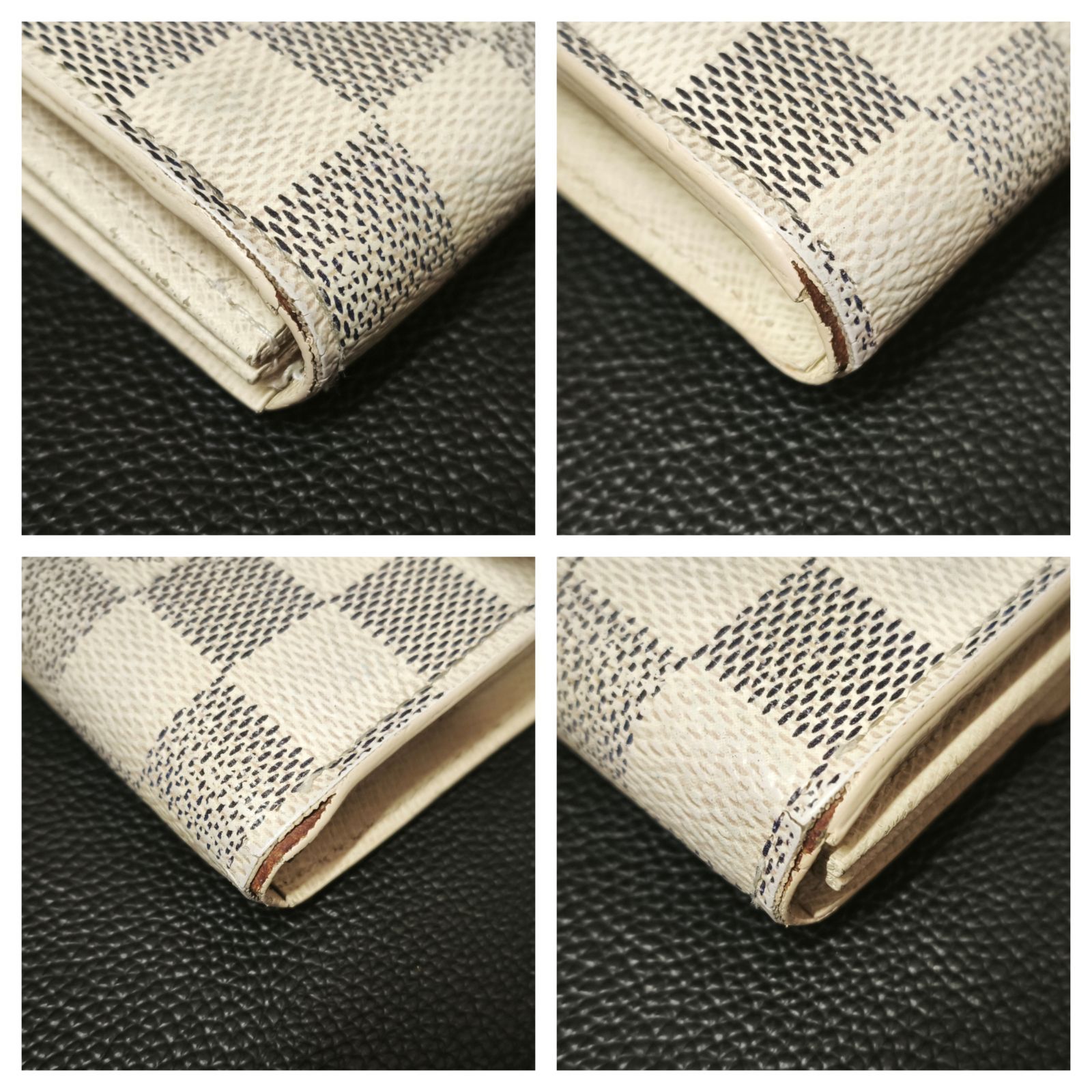 ルイヴィトン LOUIS VUITTON ダミエ アズール ポルトフォイユ サラ 長 