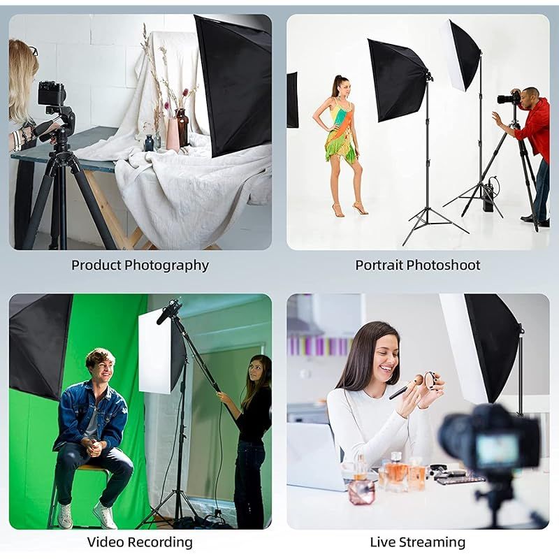 写真撮影ソフトボックス 50x70cm