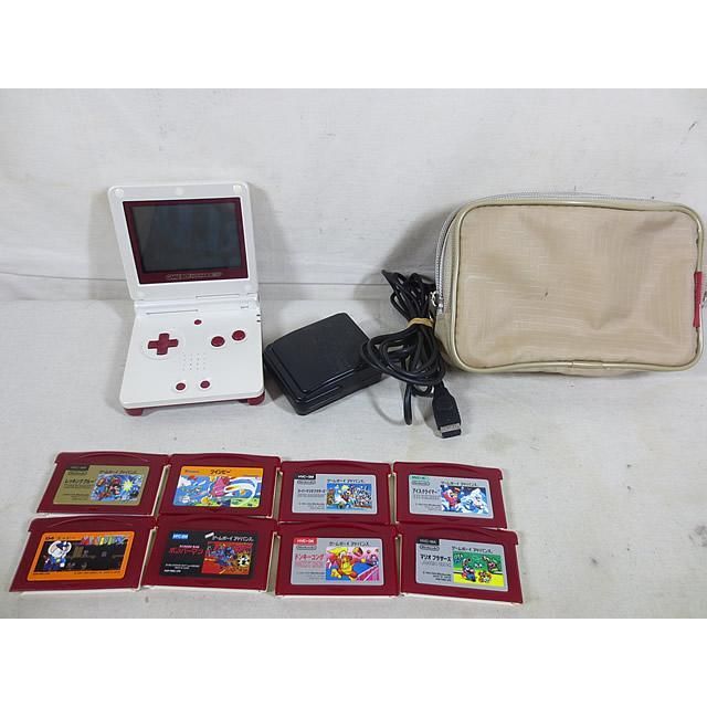 ゲームボーイアドバンスSP ファミコン スーパーマリオ アイスクライマー セット