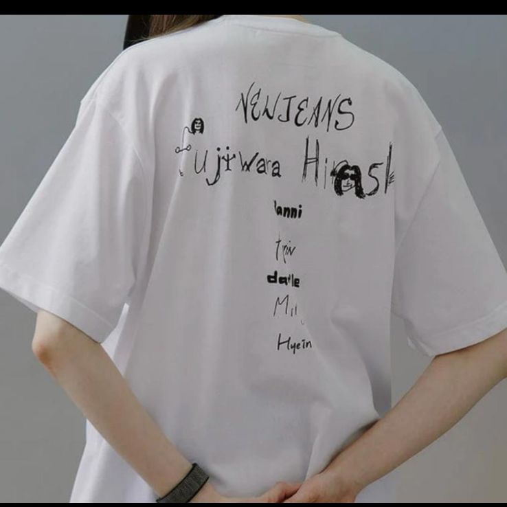 NewJeans 藤原ヒロシ VER6 Tシャツ Lサイズ