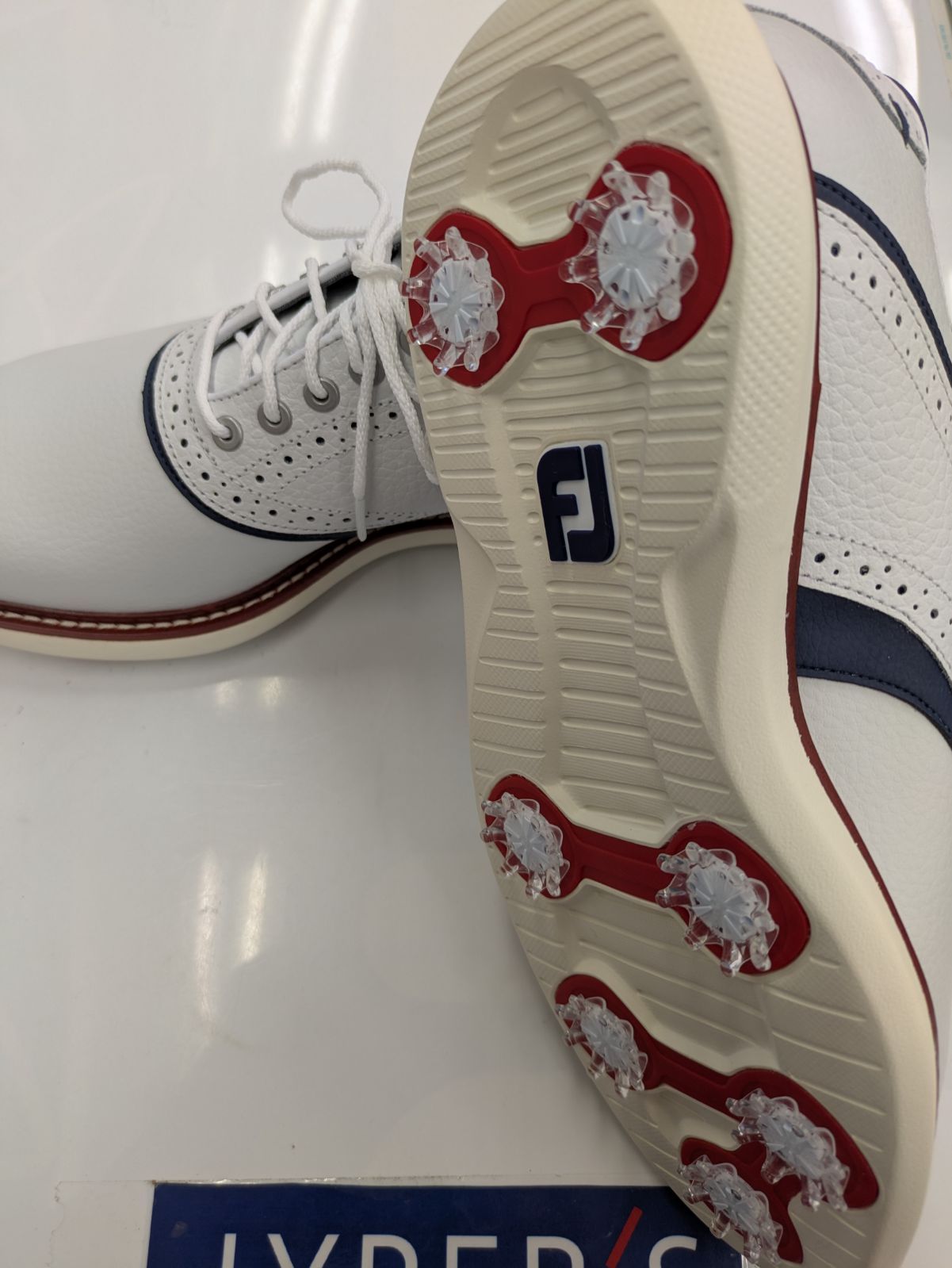 新品未使用 FootJoy トラディションズスパイク レザー Traditionally Styled Golf Shoe | FJ Traditions Mens | FootJoy