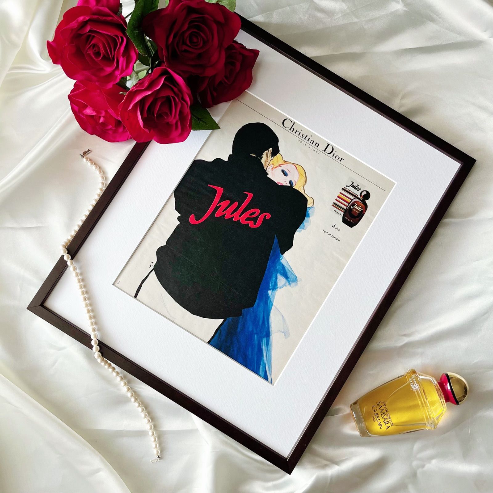1984 広告＞ Rene Gruau Christian Dior ルネ グリュオ ディオール