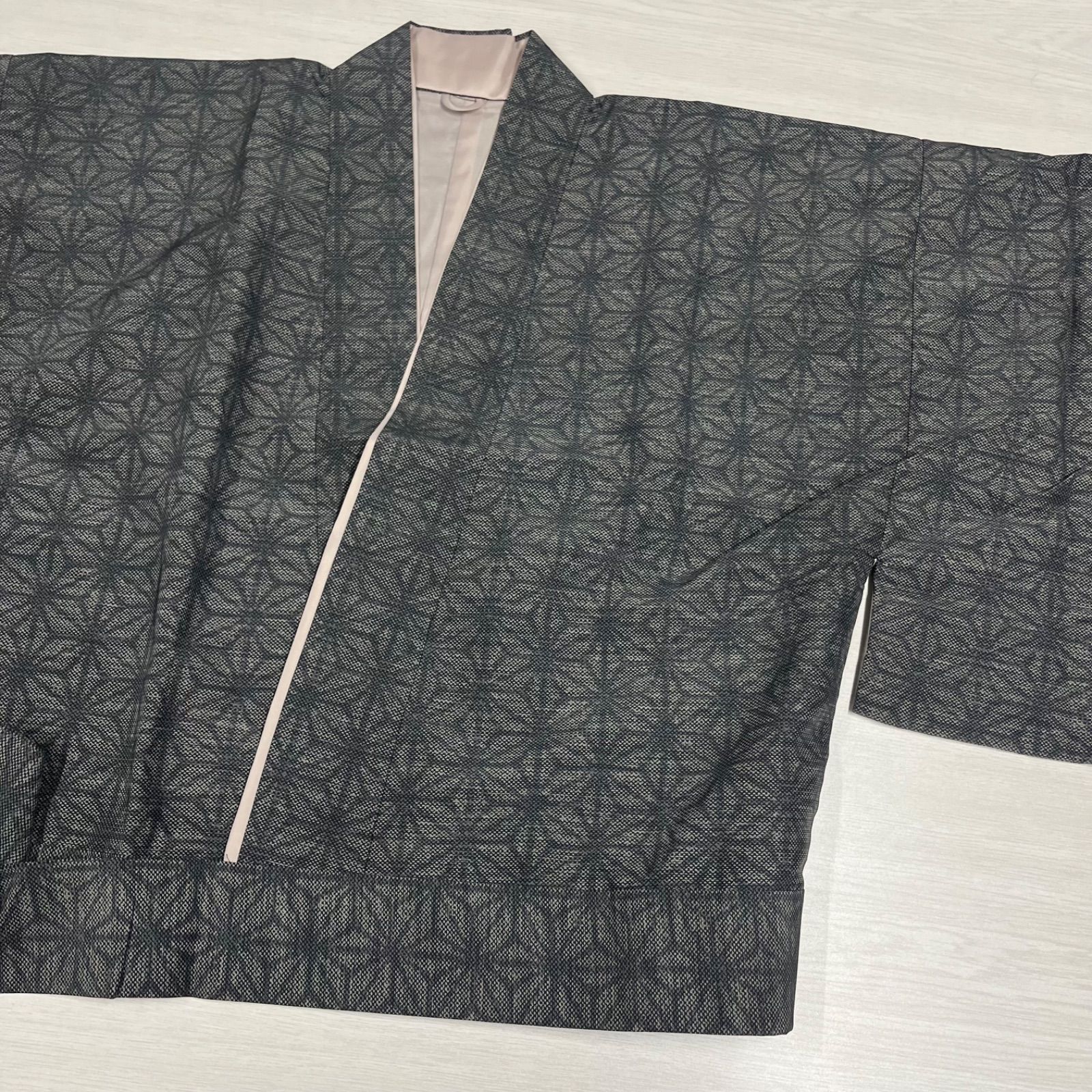 ◆おふく◆紬の2部式着物　セパレート　草の葉模様 新品未使用 匿名配送 セパレート 二部式 きもの レディース 紬