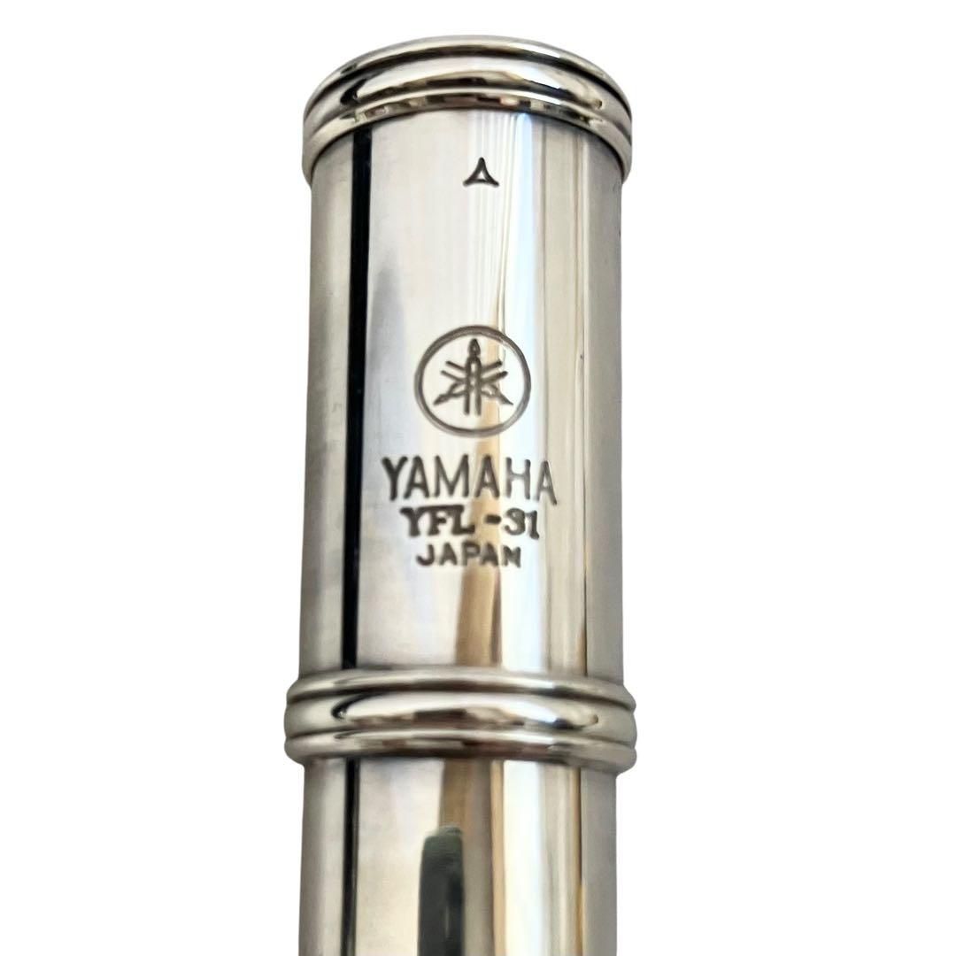 Yamaha YFL-31 フルート 本体 ケース付き YAMAHA YFL-31 Sterling Silver Flute Head Tube Flute with