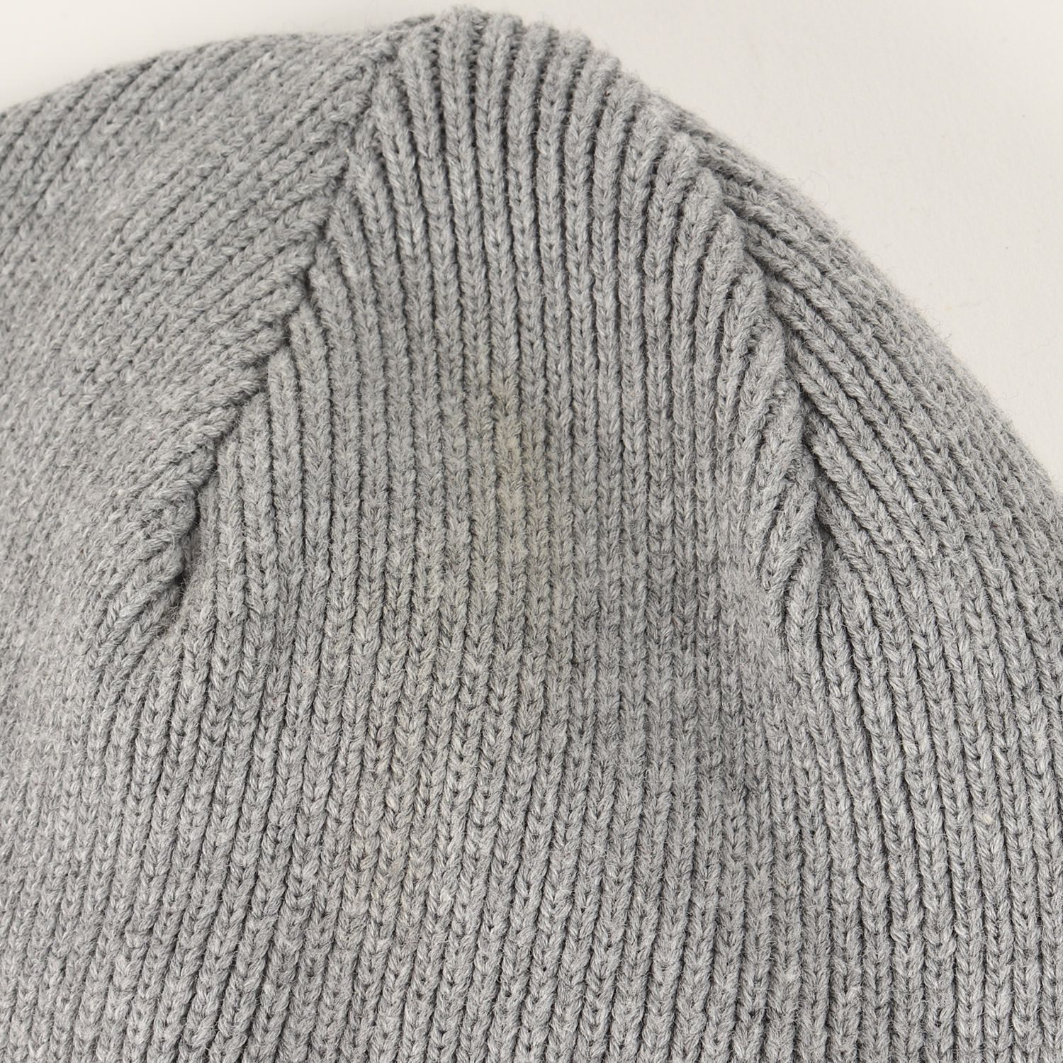 Supreme シュプリーム コットン リブ ビーニー(Cuffed Beanie) グレー