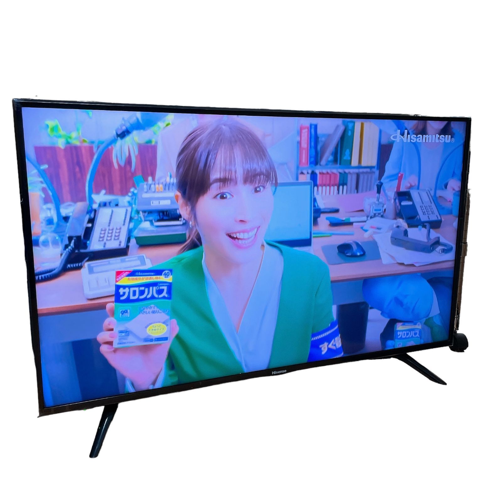 美品】Hisense 4K 液晶テレビ 50インチ ハイセンス HJ50N3000 リモコン付き - メルカリ