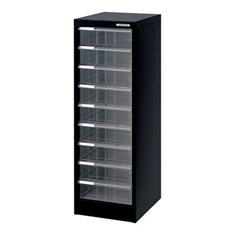 A4対応 マットブラック収納オーガナイザー