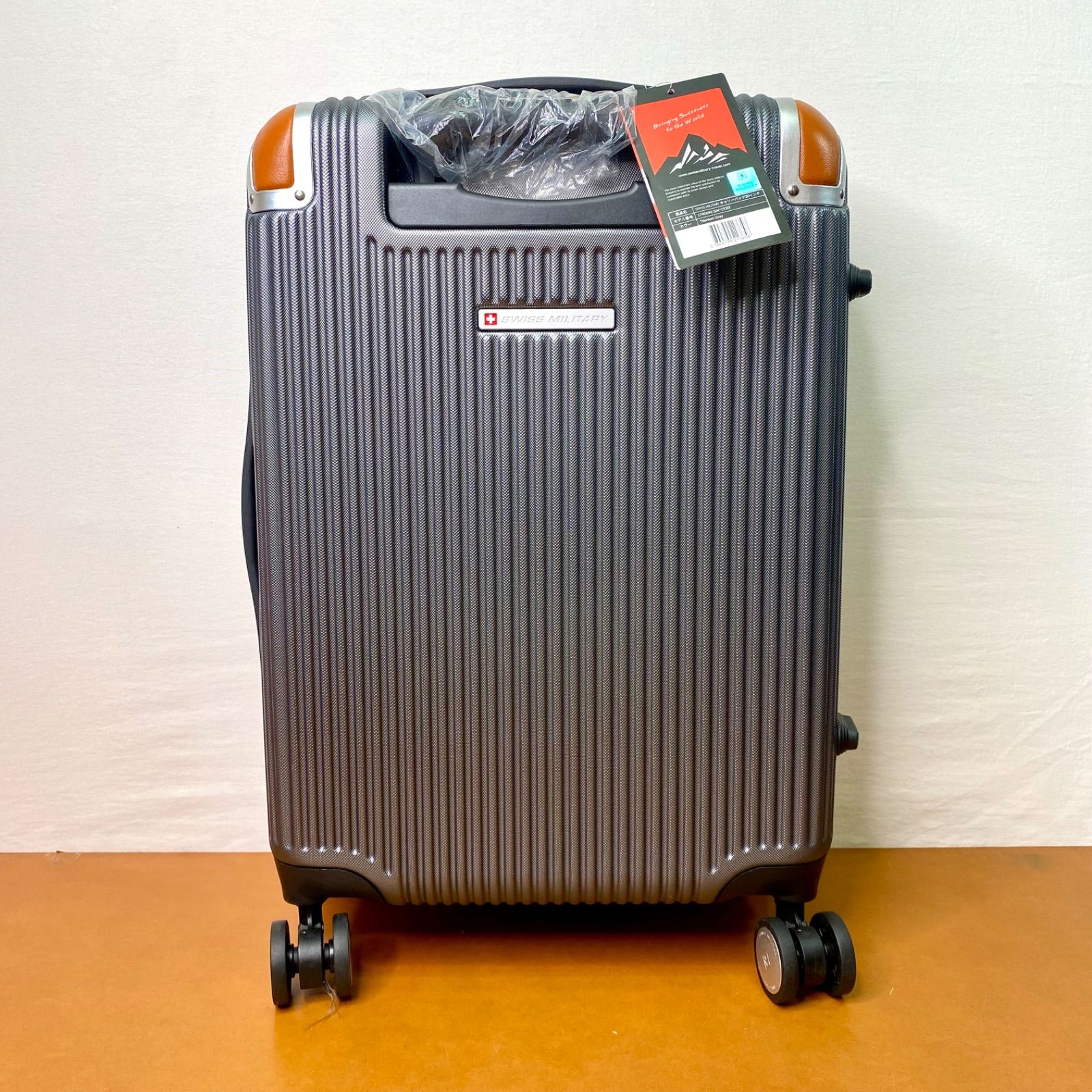 SWISS MILITARY キャリーケース グレー SWISS MILITARY 小型キャリー