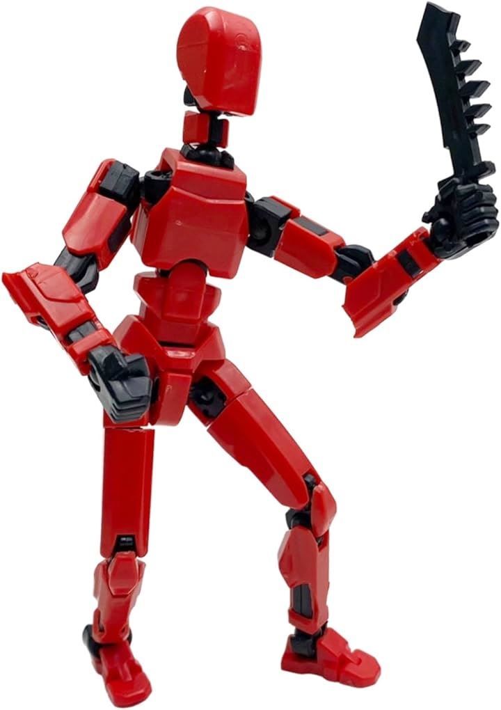 ルナリ ロボット フィギュア アクション プラモデル 3D モデル人形 多