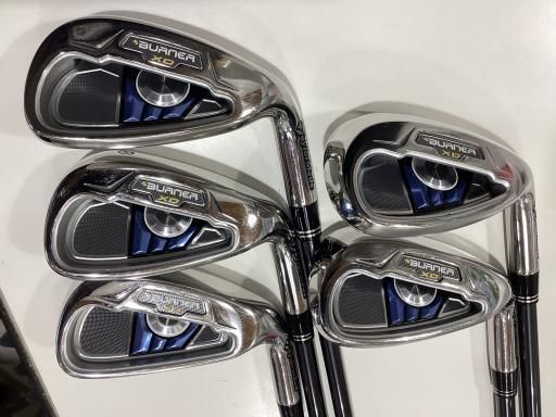 レディース TaylorMade BURNER XD Ti アイアン 5Sセット レディース テーラーメイド バーナー XD アイアン5本セット 女性ゴルフ